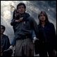 Le Pic de Dante : photo Jamie Renee Smith, Jeremy Foley, Linda Hamilton, Pierce Brosnan, Roger Donaldson