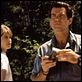 Le Pic de Dante : photo Linda Hamilton, Pierce Brosnan, Roger Donaldson