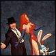 Qui veut la peau de Roger Rabbit ? : photo Bob Hoskins, Robert Zemeckis