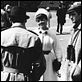 Peau de banane : photo Jeanne Moreau, Jean-Paul Belmondo, Marcel Ophuls