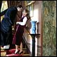 Le Crime est notre affaire : photo Alexandre Lafaurie, Catherine Frot, Pascal Thomas
