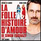 La Folle histoire d'amour de Simon Eskenazy : affiche Antoine de Caunes, Jean-Jacques Zilbermann