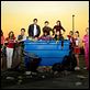 Glee : photo Amber Riley, Chris Colfer, Cory Monteith, Dianna Agron, Jane Lynch