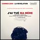J'ai tué ma mère : affiche Xavier Dolan