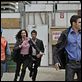 Warehouse 13 : photo Eddie McClintock, Joanne Kelly, Joe Flanigan
