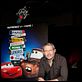 Cars 2 : photo Bénabar, Brad Lewis, John Lasseter