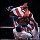 Rocky IV : photo Dolph Lundgren, Sylvester Stallone