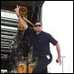 Real Steel : photo Hugh Jackman, Shawn Levy