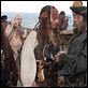 Pirates des Caraïbes : la Fontaine de Jouvence : photo Ian McShane, Johnny Depp, Penélope Cruz, Rob Marshall