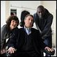 Intouchables : photo Anne Le Ny, Eric Toledano, François Cluzet, Olivier Nakache, Omar Sy