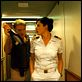 Bienvenue à bord : photo Eric Lavaine, Franck Dubosc, Luisa Ranieri