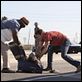 The Finder : photo Ever Carradine, Geoff Stults, Michael Clarke Duncan