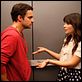 New Girl : photo Jake M. Johnson, Zooey Deschanel