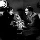 <b>Edward G. Robinson, Fritz Lang, Joan Bennett</b> Photo : La Femme au portrait