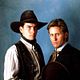 Young Guns : photo Charlie Sheen, Christopher Cain, Emilio Estevez
