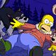 <b>David Silverman, Matt Groening</b> Photo : Les Simpson - le film