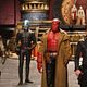 Hellboy II les légions d'or maudites : photo Doug Jones, Guillermo del Toro, Ron Perlman, Selma Blair