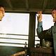 Les Dents de la Mer : photo Robert Shaw, Roy Scheider, Steven Spielberg