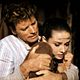 <b>Audrey Hepburn, Burt Lancaster, John Huston</b> Photo : Le Vent de la plaine