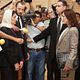 Les Citronniers : photo Ali Suliman, Eran Riklis, Hiam Abbass, Rona Lipaz Michael