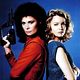 <b>Faye Grant, Jane Badler</b> Photo : V : les visiteurs