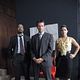 The Philanthropist : photo James Purefoy, Jesse L. Martin, Neve Campbell