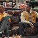 Brothers : photo Carl Weathers, Michael Strahan