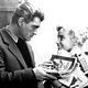 <b>Jean Marais, Luchino Visconti, Maria Schell</b> Photo : Les Nuits blanches