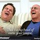 <b>Jeff Garlin, Larry David</b> Photo : Larry et son nombril