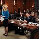 The Good Wife : photo Anna Camp, Dylan Baker, Julianna Margulies, Zach Grenier