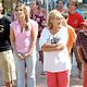 <b>Antoine Duléry, Claude Brasseur, Fabien Onteniente, Mathilde Seigner, Mylène Demongeot</b> Photo : Camping 2