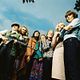 Les Flingueuses : photo Amelia Bullmore, Anna Chancellor, Cathryn Bradshaw, Emma Kennedy, Felicity Montagu