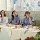 <b>Ellen Pompeo, Justin Chambers, Sandra Oh, Sarah Drew</b> Photo : Grey's Anatomy