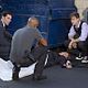 <b>Matthew Gray Gubler, Shemar Moore, Thomas Gibson</b> Photo : Esprits criminels