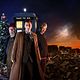 Doctor Who (2005) : photo Bernard Cribbins, David Tennant, John Simm