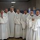 <b>Jacques Herlin, Lambert Wilson, Olivier Rabourdin, Xavier Beauvois</b> Photo : Des hommes et des dieux