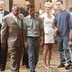 <b>Christian Bale, David O. Russell, Mark Wahlberg</b> Photo : The Fighter