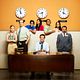 Outsourced : photo Anisha Nagarajan, Ben Rappaport, Diedrich Bader, Parvesh Cheena, Pippa Black