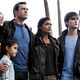Terra Nova : photo Alana Mansour, Christine Adams, Jason O'Mara, Landon Liboiron, Shelley Conn