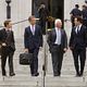<b>Breckin Meyer, Malcolm McDowell, Mark-Paul Gosselaar, Reed Diamond</b> Photo : Franklin & Bash