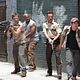 <b>Andrew Lincoln, Norman Reedus, Robert Singleton, Steven Yeun</b> Photo : The Walking Dead