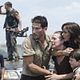The Walking Dead : photo Chandler Riggs, Jon Bernthal, Laurie Holden, Melissa Suzanne McBride, Norman Reedus