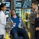 <b>Colin Ferguson, Erica Cerra, Niall Matter, Salli Richardson</b> Photo : Eureka