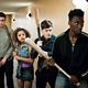 Misfits : photo Antonia Thomas, Iwan Rheon, Joseph Gilgun, Nathan Stewart Jarrett