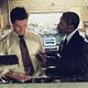 <b>Clarke Peters, Dominic West</b> Photo : Sur écoute