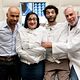 <b>Catherine Benguigui, Eric Judor, Jean-Luc Bideau, Ramzy Bedia</b> Photo : Platane