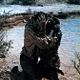 <b>Burt Lancaster, Ossie Davis, Sydney Pollack</b> Photo : Les Chasseurs de scalps