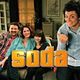 <b>Guy Lecluyse, Kev Adams, Laurence Oltuski, Syrielle Mejias</b> Photo : Soda