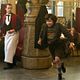 Hugo Cabret : photo Asa Butterfield, Ben Kingsley, Martin Scorsese
