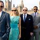 Les Arnaqueurs VIP : photo Adrian Lester, Kelly Adams, Matt Di Angelo, Robert Glenister, Robert Vaughn
